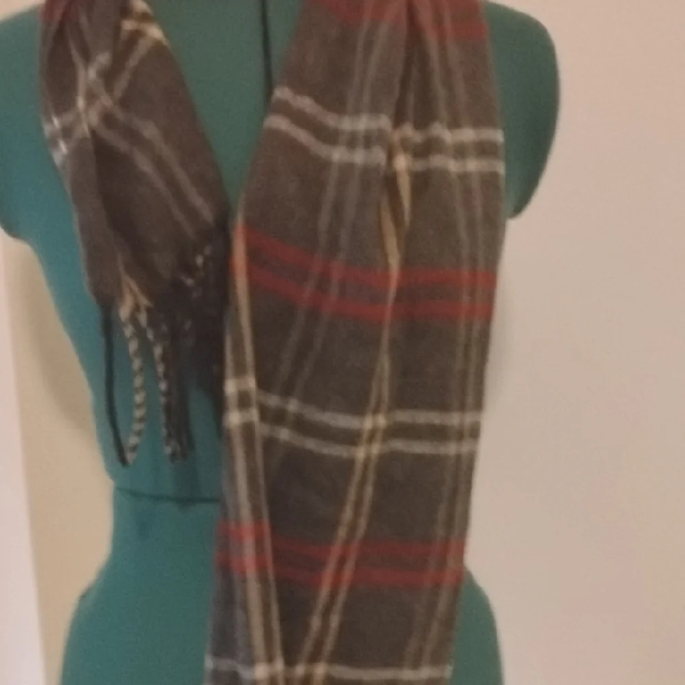 Steve Madden Multicolor Plaid Scarf